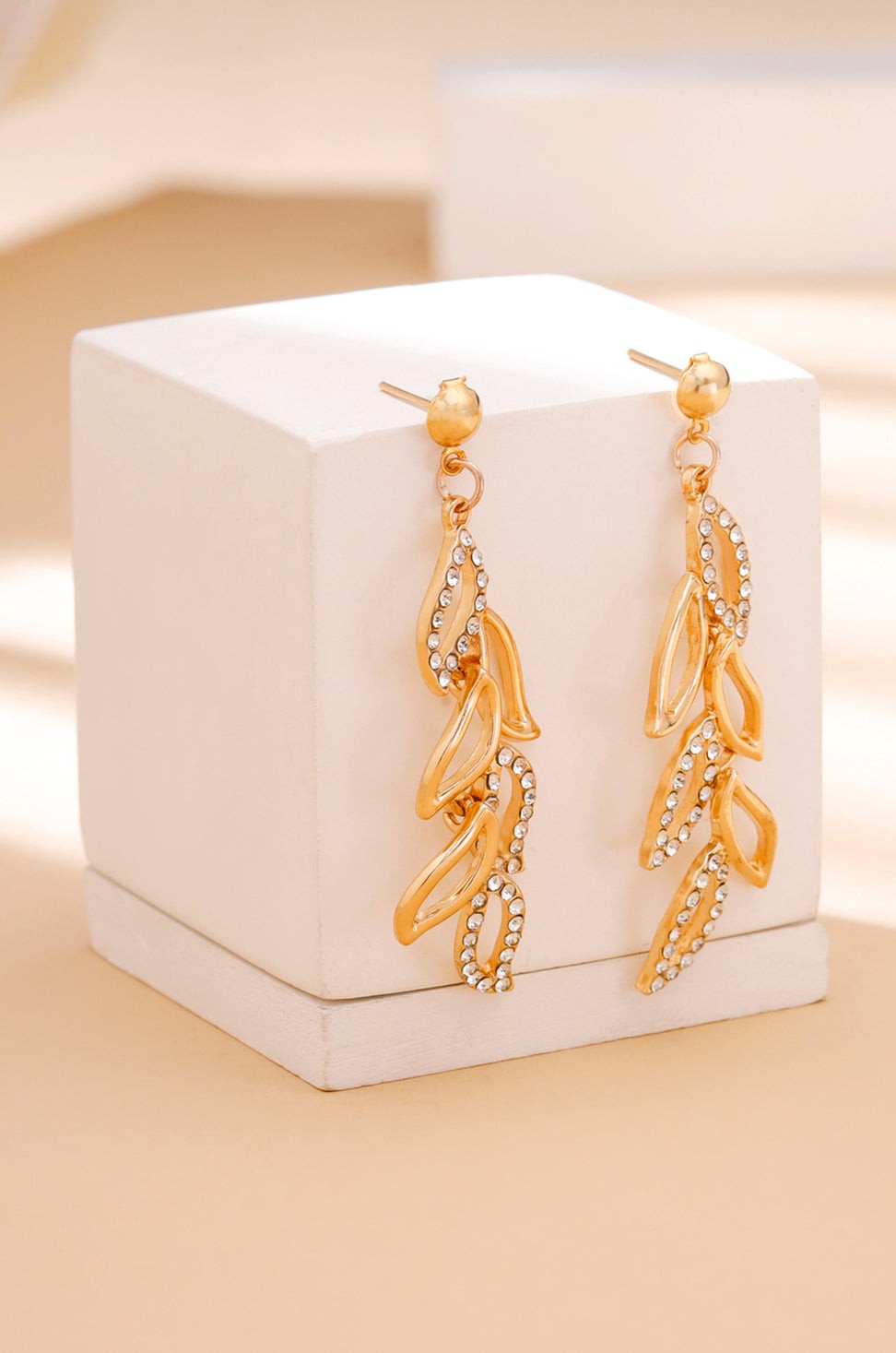 Women's gold jewelry collection
